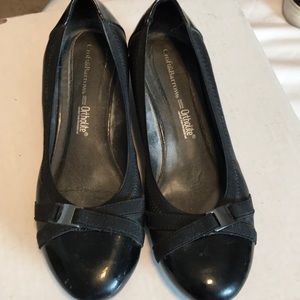 Patten wedge slip on